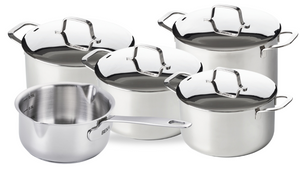 Beka Topfset Maestro 5-teilig - ohne Antihaftbeschichtung - geeignet für alle Wärmequellen (Kochpannen, Stielkasserolle & Suppentopf)