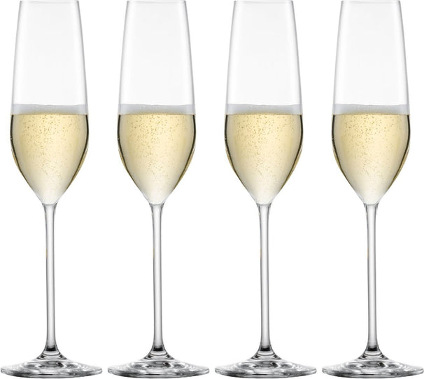 Schott Zwiesel Champagnergläser - Flöten - Fortissimo - 240 ml - 4 Stück