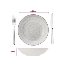 Cosy & Trendy Geschirrset Sintra Dusty Blue 16-teilig / 4 Personen