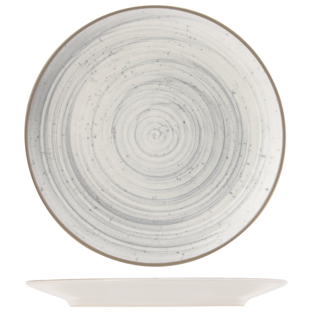 Cosy & Trendy Speiseteller Sintra Dusty Blue ø 26 cm - 4 Stück