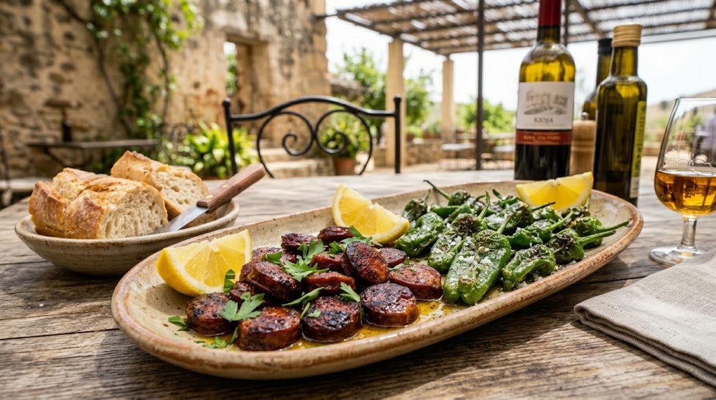 Spaanse tapas die je meteen naar een zonnig bodega-terras verplaatsen