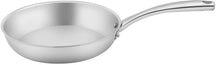 Sola Bratpfannenset Green Cooking+ Triply Edelstahl 3-teilig - ø 20, 24 & 28 cm - geeignet für alle Wärmequellen - ohne Antihaftbeschichtung