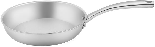 Sola Bratpfanne Green Cooking Silber Ø 24 cm – geeignet für alle Wärmequellen – ohne Antihaftbeschichtung