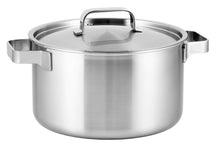 Sola Ruby Suppentopf mit Deckel - Triply - Induktionsgeeignet - ø 24 cm / 5,5 Liter