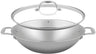 Sola Wokpfanne mit Deckel Green Cooking Ø 32 cm – ohne Antihaftbeschichtung – geeignet für alle Wärmequellen