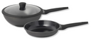 Sola Topfset Ceramic Deluxe - Bratpfanne ø 28 cm und Sola Wokpfanne ø 30 cm - keramische Antihaftbeschichtung