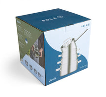 Sola Topfset Juvia 4-teilig – Edelstahl – downdraft-geeignet – Kochtöpfe Ø 16, 18, 20 cm & Stieltopf Ø 16 cm – geeignet für alle Herdarten