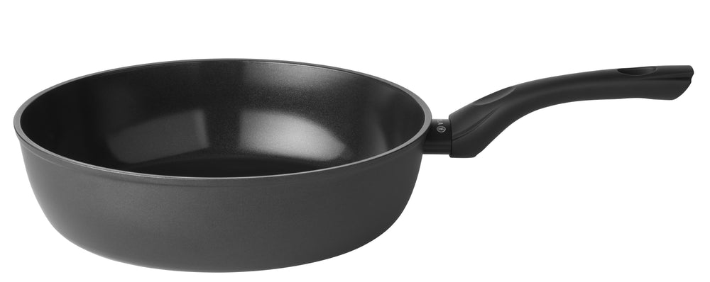 Sola Kochgeschirr Set Stonehenge 2-Delig - Bratpfanne ø 28 cm und Sautépfanne mit Deckel ø 28 cm - keramische Antihaftbeschichtung