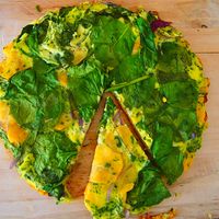 Spanische Tortilla mit einer süßen Note