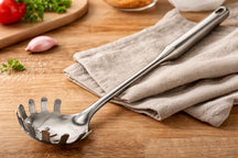 Cookinglife Spatelset ProLine RVS - Küchenset - 5-teilig - Pfannenwender, Spatel, Spaghettilöffel, Suppenlöffel & Schaumkelle
