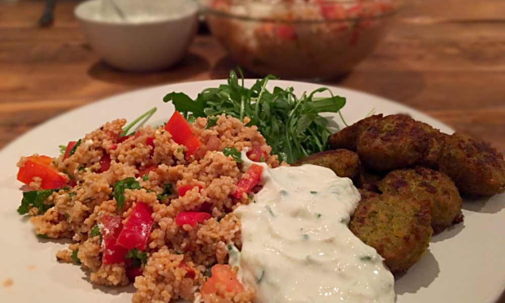 Ein frisches und nahrhaftes Gericht mit orientalischen Aromen