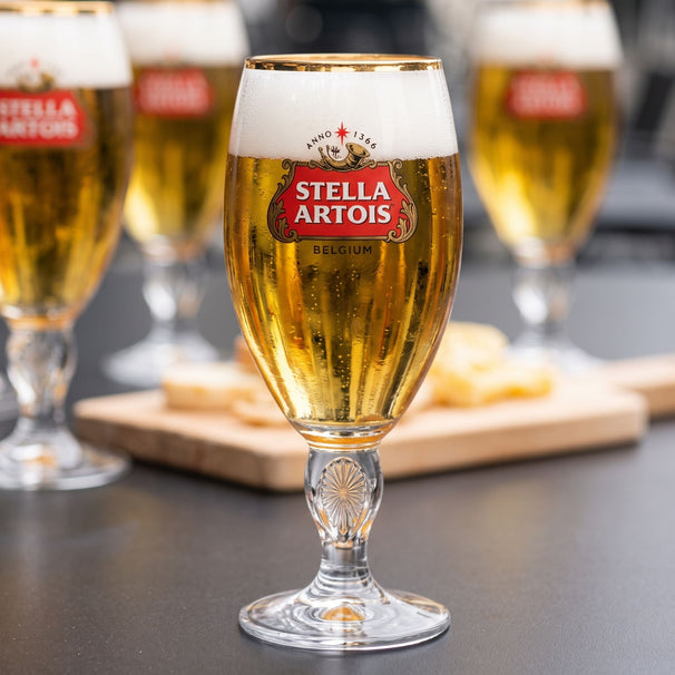 Stella Artois Biergläser - Chalice - 330 ml - 2 Stück