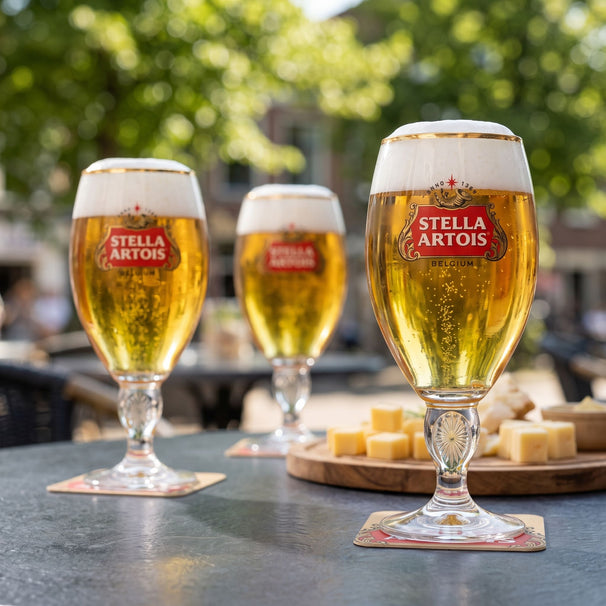 Stella Artois Biergläser - Chalice - 500 ml - 4 Stück