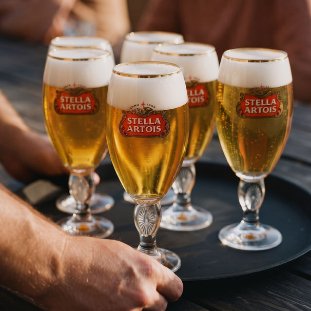 Stella Artois Biergläser - Chalice - 250 ml - 6 Stück