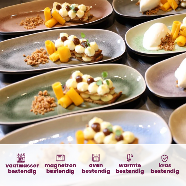 Cosy & Trendy Tapas-Teller Streetfood ø 13 cm - 10 Stück