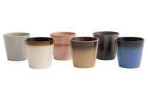Studio Tavola Kaffeetassen - Senseo Tassen - Earth - 200 ml - 6 Stück