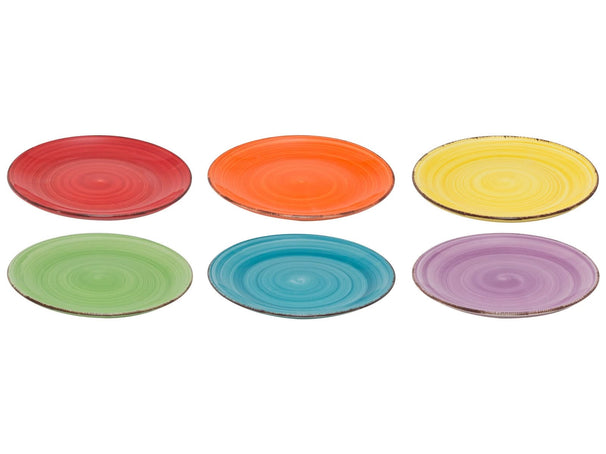 Studio Tavola Frühstücksteller / Dessertteller Sunny Summer ø 19 cm - 6 Stück