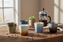 Studio Tavola Kaffeeset – Kaffeetassen & Cappuccino-Tassen – Storm – 12-teilig