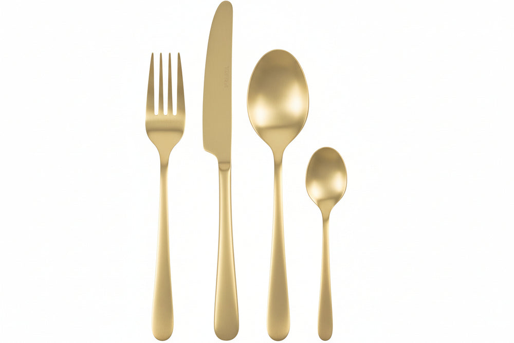 Studio Tavola Besteckset – Champagner – 16-teilig / 4 Personen