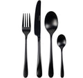 Studio Tavola Besteckset - Schwarz - 16-teilig / 4 Personen