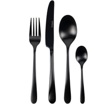 Studio Tavola Besteckset - Schwarz - 16-teilig / 4 Personen