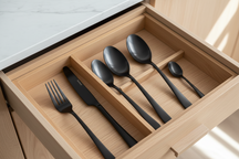 Studio Tavola Besteckset - Schwarz - 16-teilig / 4 Personen