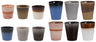 Studio Tavola Kaffeeset – Kaffeetassen & Cappuccino-Tassen – Erdfarben – 12-teilig