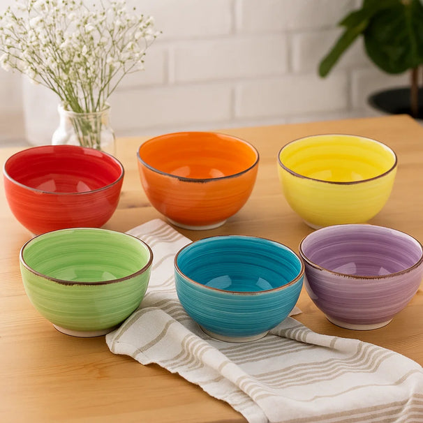 Studio Tavola Schüsseln Sunny Summer ø 14 cm - 6 Stück