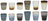 Studio Tavola Kaffeeset – Kaffeetassen & Cappuccino-Tassen – Storm – 12-teilig