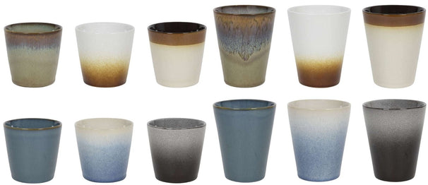 Studio Tavola Kaffeeset – Kaffeetassen & Cappuccino-Tassen – Storm – 12-teilig