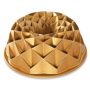 Nordic Ware Gugelhupfform Jubilee Bundt Gold - Aluguss - ø 25 cm