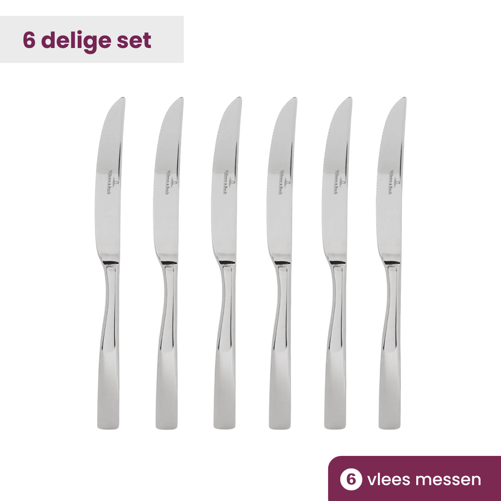 Villeroy & Boch Steakmesser-Set Piemont - 6-teilig