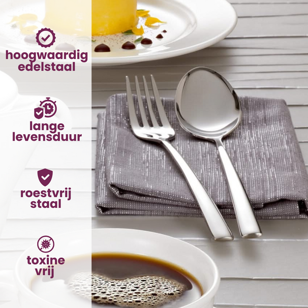 Villeroy & Boch Besteckset Piemont - 18/10 - 16-teilig