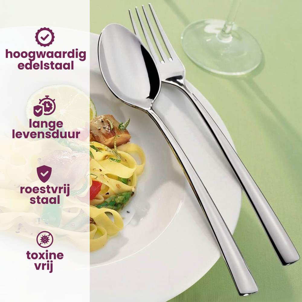 Villeroy & Boch Besteckset Piemont - 18/10 - 24-teilig