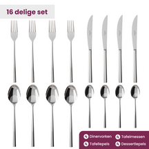 Villeroy & Boch Besteckset Piemont - 18/10 - 16-teilig