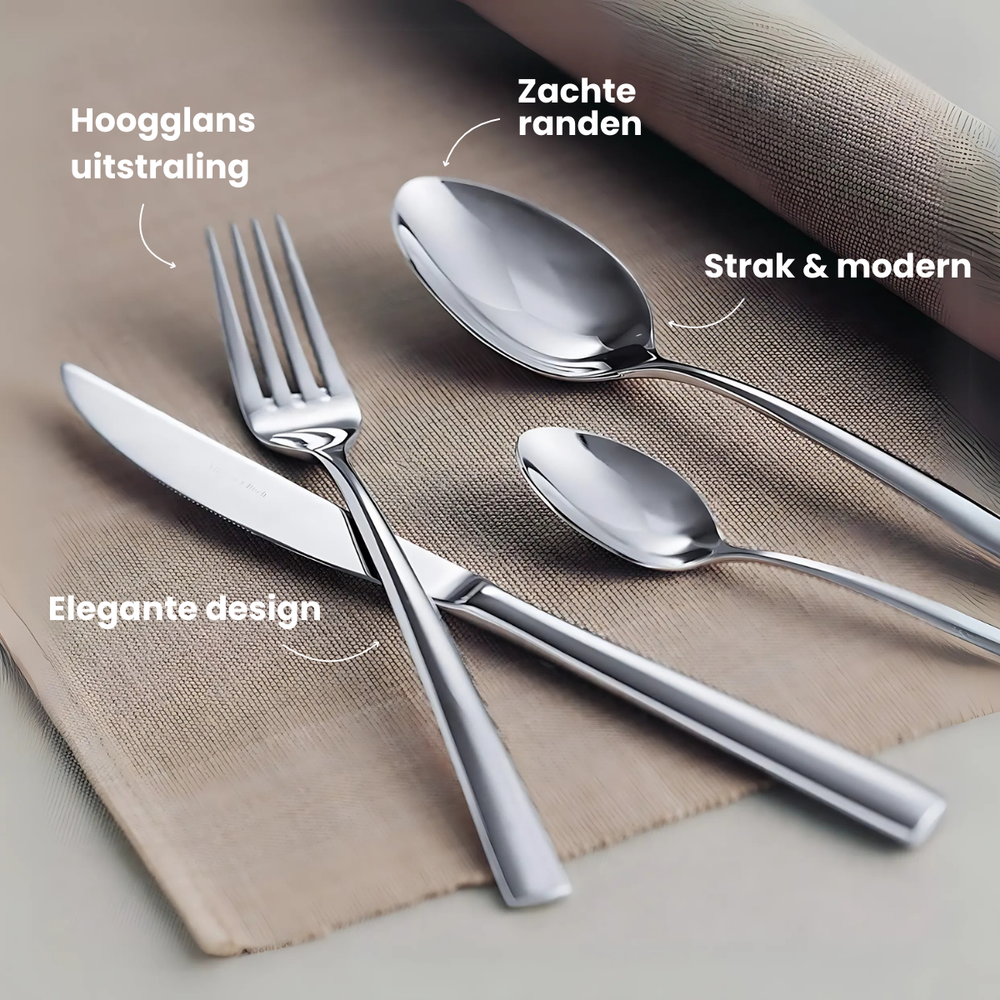 Villeroy & Boch Besteckset Piemont - 18/10 - 24-teilig