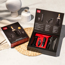 Vacu Vin Weinkühler Premium - Schwarz - 4-teilig