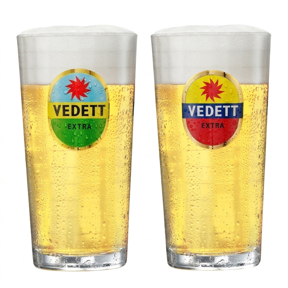 Vedett Biergläser Extra 250 ml - 6 Stück