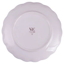 Villa d'Este Home Geschirrset Cherry Flowers Baita 18-teilig / 6 Personen - 6 Speiseteller, 6 Frühstücksteller und 6 Suppenteller
