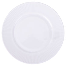 Villa d'Este Home Geschirrset Decor Weiß Opalglas 18-teilig / 6 Personen - 6 Speiseteller, 6 Frühstücksteller und 6 Suppenteller