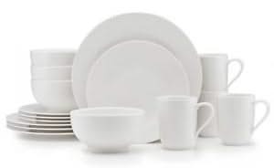 Villeroy & Boch Geschirrset For Me 16-teilig / 4 Personen - 4 Becher mit Henkel, 4 Speiseteller, 4 Frühstücksteller und 4 French Bowls