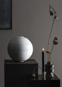 Villeroy & Boch Geschirrset La Boule Weiß 7-teilig / 2 Personen - 2 Schalen, 2 Teller, 2 Universalplatten und 1 Servierschale