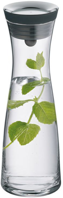 WMF Basic Wasserkaraf - Tropffrei - Schwarz / Silber - 1 Liter