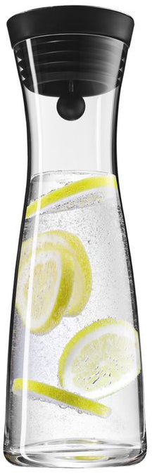 WMF Basic Wasserkaraf - Tropffrei - Schwarz / Silber - 1 Liter