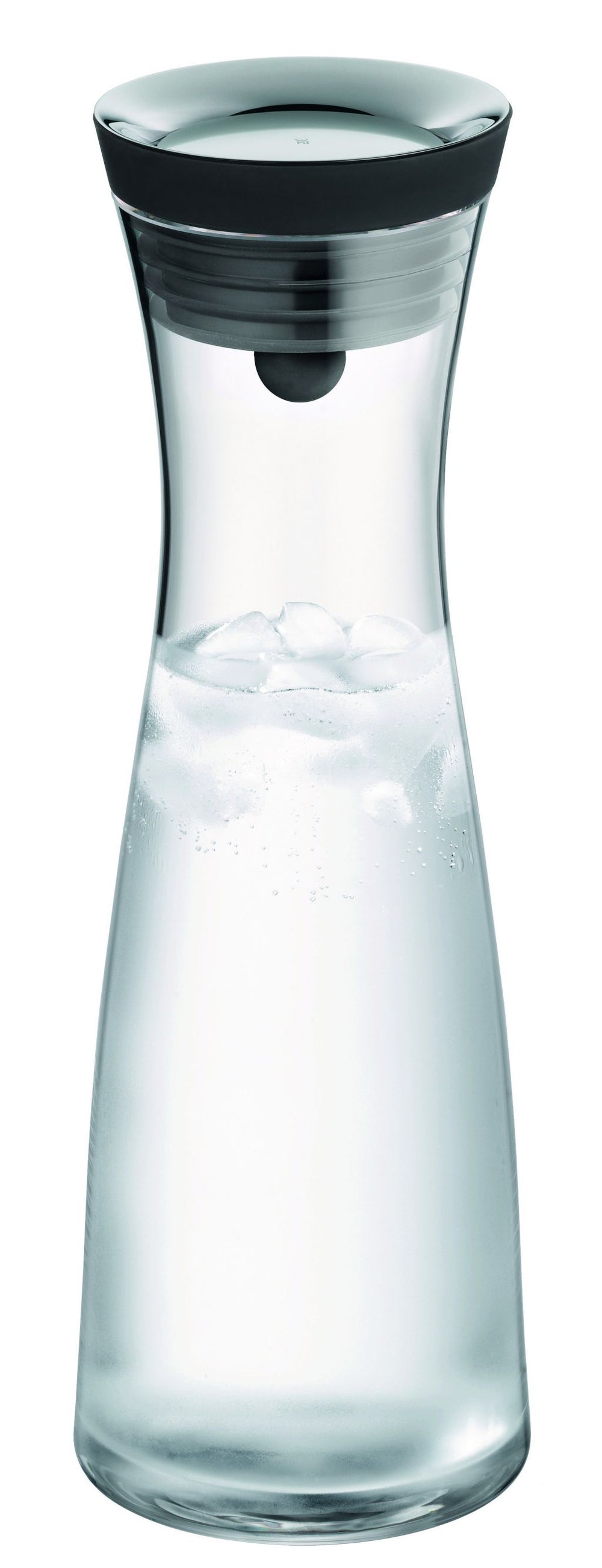 WMF Basic Wasserkaraf - Tropffrei - Schwarz / Silber - 1 Liter