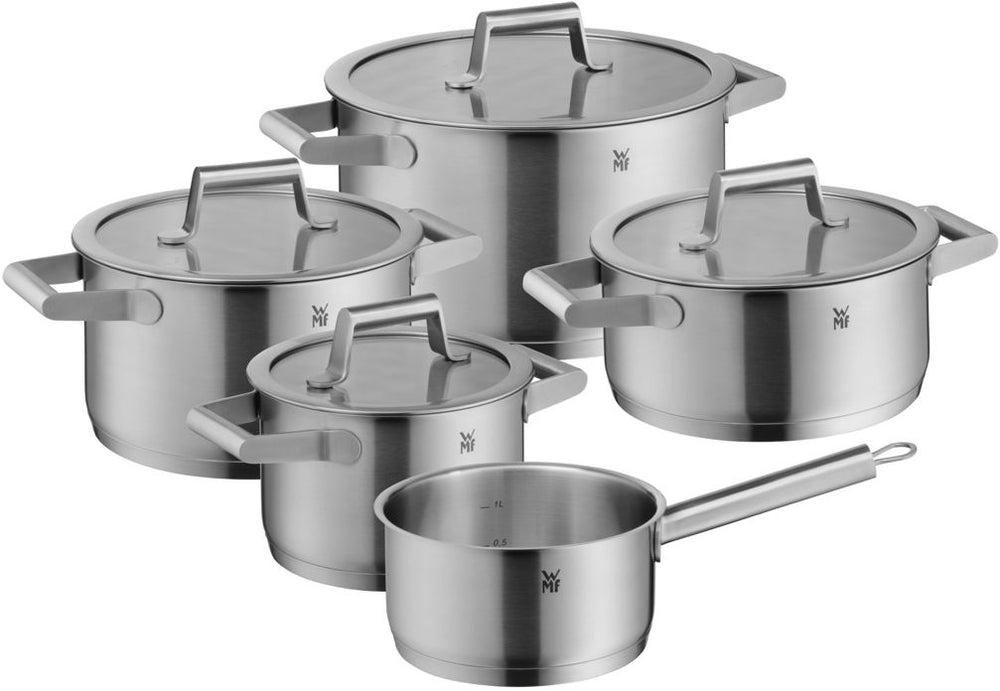 WMF Topfset Comfort Line – 5-teilig – Stielkasserolle ø 16, 20, 20 und 24 cm sowie Stielkasserolle ø 16 cm
