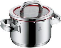 WMF Topfset Function 4  – Edelstahl – 5-teilig – Stielkasserolle ø 16, 20, 20 und 24 cm sowie Stielkasserolle ø 16 cm
