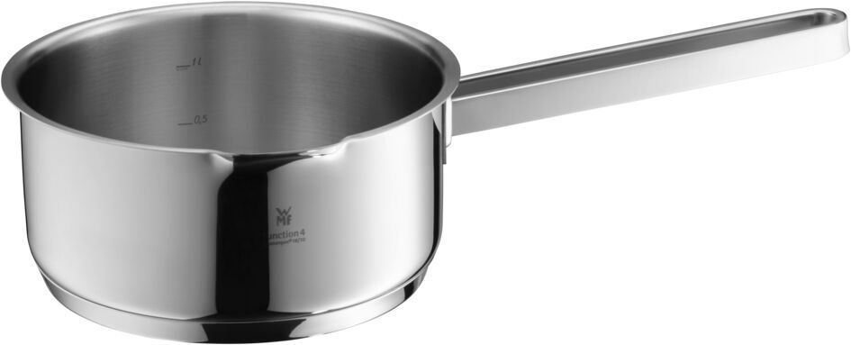 WMF Topfset Function 4  – Edelstahl – 5-teilig – Stielkasserolle ø 16, 20, 20 und 24 cm sowie Stielkasserolle ø 16 cm
