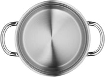 WMF Mini-Topfset – 5-teilig – Stielkasserolle ø 16, 20, 20 und 24 cm sowie Stielkasserolle ø 16 cm
