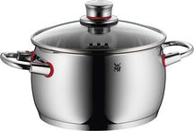 WMF Topfset Quality One - RVS - 5-teilig - Inklusive GRATIS Cookinglife Kochgeschirr Set - Kochtopf ø 16, 20, 20 und 24 cm sowie Stielkasserolle ø 16 cm